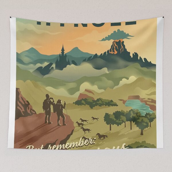 Item preview, A Journey To Forest Poster designed and sold by bravessyve.