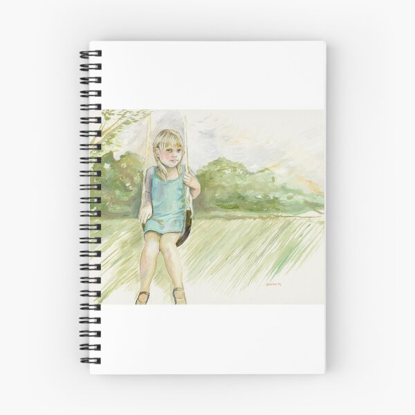 Item preview, Girl on a Swing- Silo art designed and sold by Jeannie White.