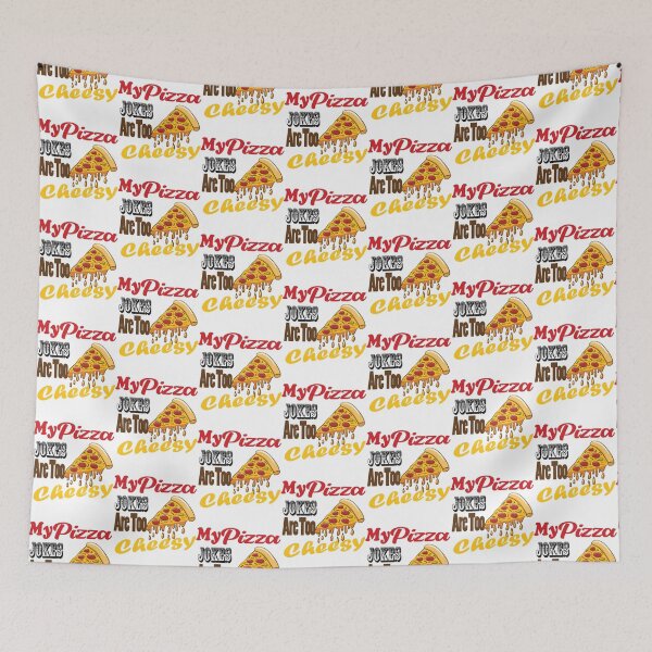 Item preview, My pizza Jokes Are Too Cheesy designed and sold by Dancolan.