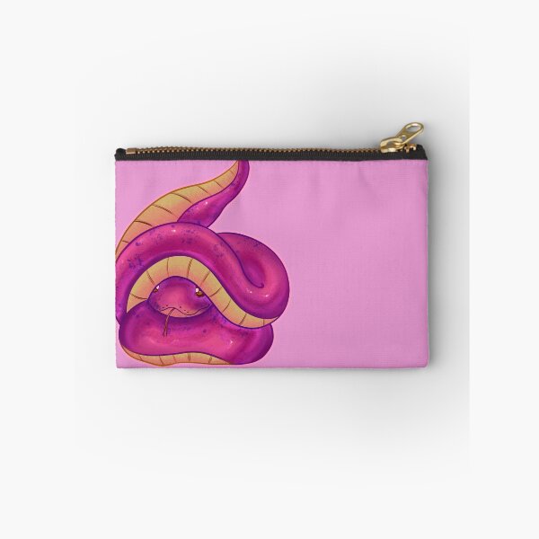Item preview, Kawaii Pink Snake designed and sold by With Love, InspireMari.