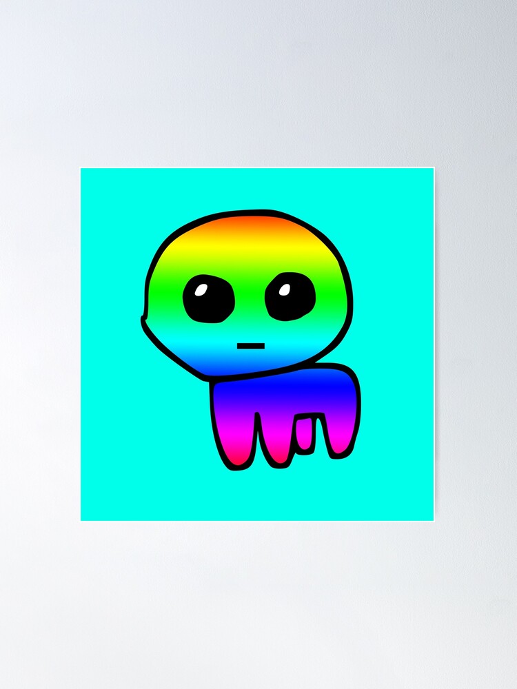 TBH Creature / Autism creature Blue Sticker for Sale by Borg219467