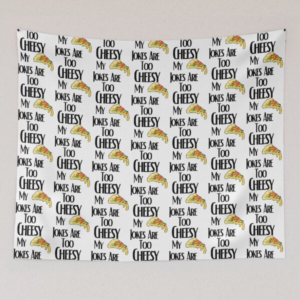 Item preview, My Pizza Jokes Are too Cheesy with pizza designed and sold by Dancolan.