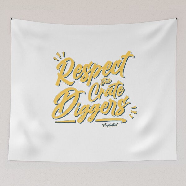 Item preview, Respect the crate diggers designed and sold by PilsDesign.
