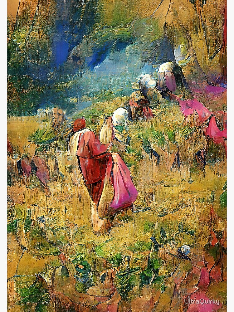 Gleaning in the Barley Field. Book of Ruth 2:2. by UltraQuirky