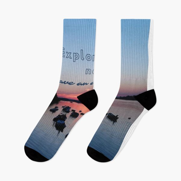 Item preview, Explore Nature Have An Adventure Summer Sunset designed and sold by The Glasses Girl.
