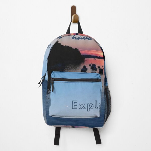 Item preview, Explore Nature Have An Adventure Summer Sunset designed and sold by The Glasses Girl.