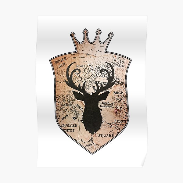 Buck Emblem Poster