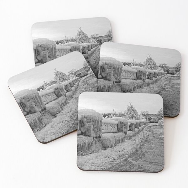Item preview, Walking The Frozen Niagara Pathway - 4 ©  designed and sold by © Hany G. Jadaa © Prince John Photography.
