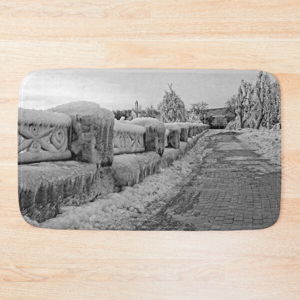 Item preview, Walking The Frozen Niagara Pathway - 4 ©  designed and sold by © Hany G. Jadaa © Prince John Photography.