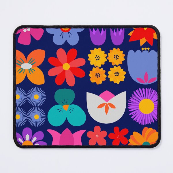 Item preview, Garden in Bloom: Dark Blue designed and sold by ToEllaBloom.