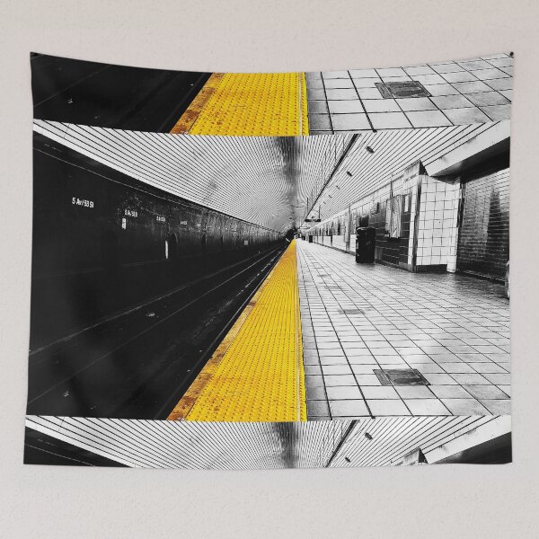Item preview, Desolate NYC Subway Selective Color designed and sold by Warren Paul Harris.