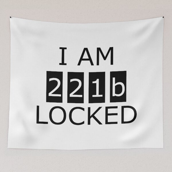 Item preview, I am 221b locked (black) designed and sold by AAA-Ace.