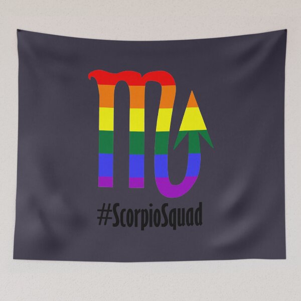 Item preview, Scorpio Squad Rainbow Flag Classic Hot Idea designed and sold by lleracssayneeww.