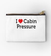 I Love Cabin Pressure Studio Pouch