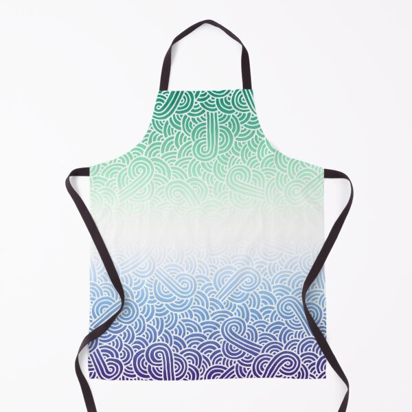 Item preview, Ombré gay man flag and white swirls doodles (5 colors) designed and sold by savousepate.