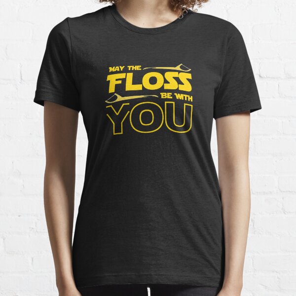 Artikel-Vorschau von May The Floss Be With You Zahnarzt Dental Lustiges Motiv, designt und verkauft von frolikon.