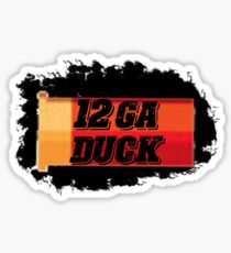 12 gauge duck load ammo can label shell case waterfowl Sticker