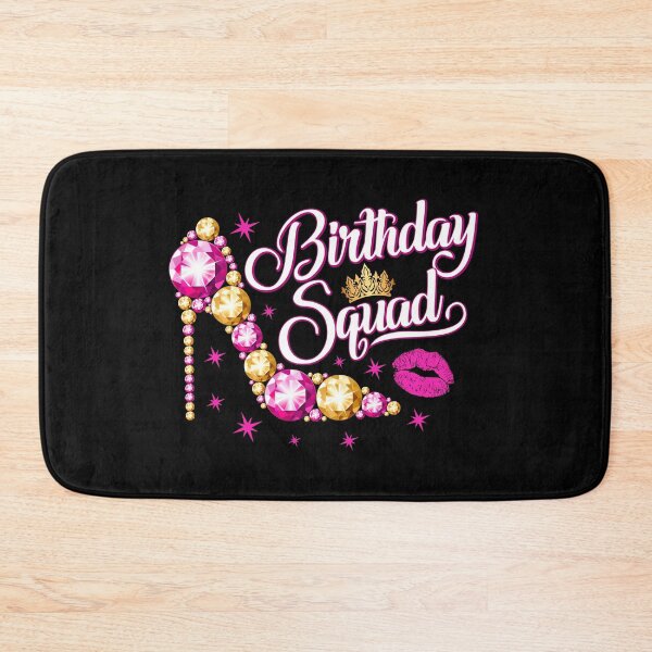 Item preview, Birthday Squad, group design. Birthday party woman’s  designed and sold by iclipart.