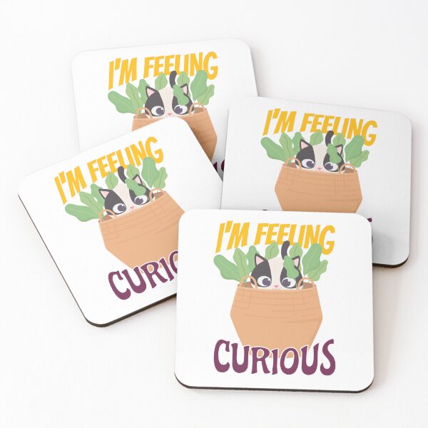 Item preview, Im feeling curious funny designed and sold by javakufi88.