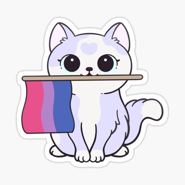 sphynx cat sweater pride lgbt Sticker for Sale by revioLATE