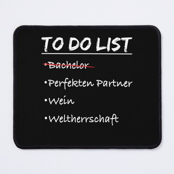 Item preview, To Do List Bachelor Graduation Celebration Costume designed and sold by Merchandiser099.