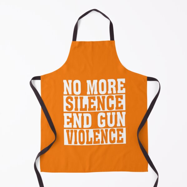 Item preview, No More Silence End Gun Violence Enough Wear Orange day Tee designed and sold by STORHAMIDO.