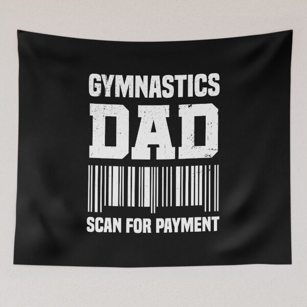 Item preview, Gymnastic Dad Funny Scan For Payment Shirt Gymnast Father designed and sold by haselshirt.