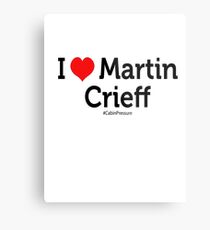 I Love Martin Crieff Metal Print