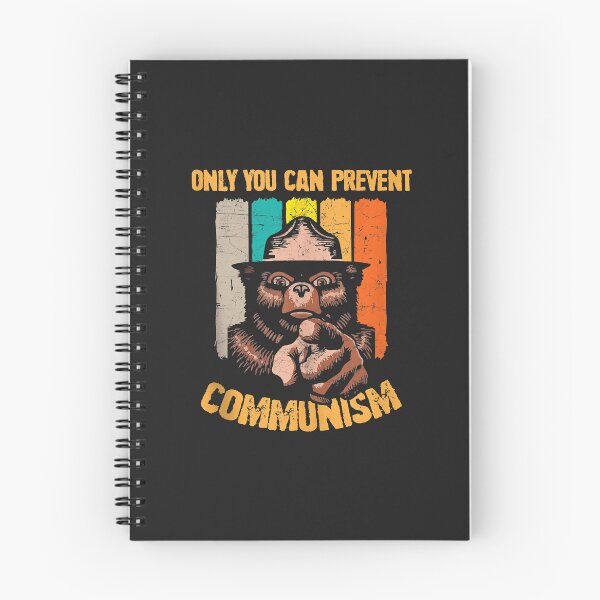 Item preview, Only You Can Prevent Communism Funny Camping Bear Tank Top designed and sold by Corelli87.