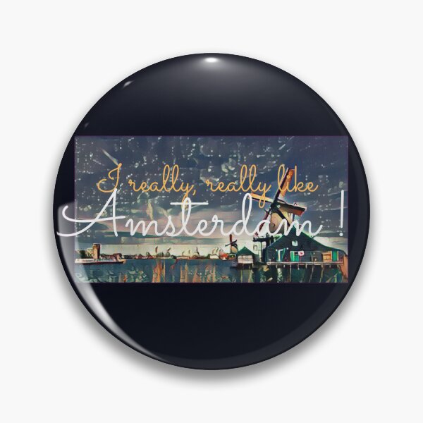 Item preview, I Really Really Like Amsterdam  designed and sold by WearYourMood.