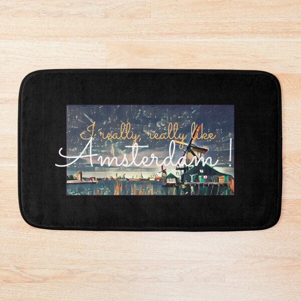 Item preview, I Really Really Like Amsterdam  designed and sold by WearYourMood.