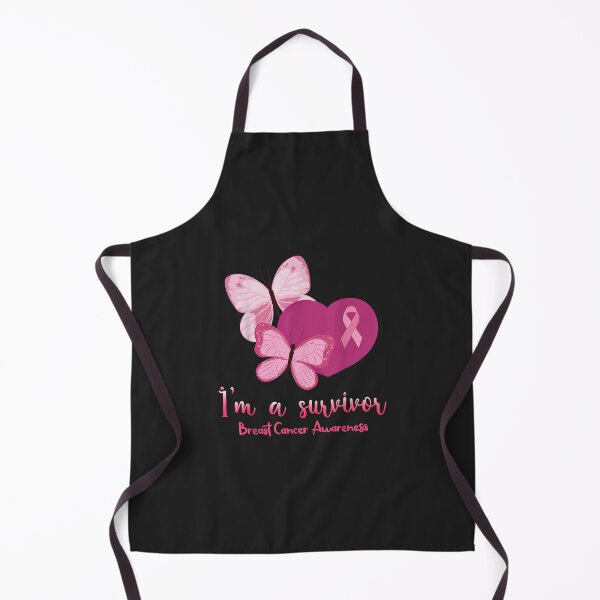 Item preview, Pink 2 Butterfly Heart Im A Survivor Breast Cancer Awareness designed and sold by Corelli87.