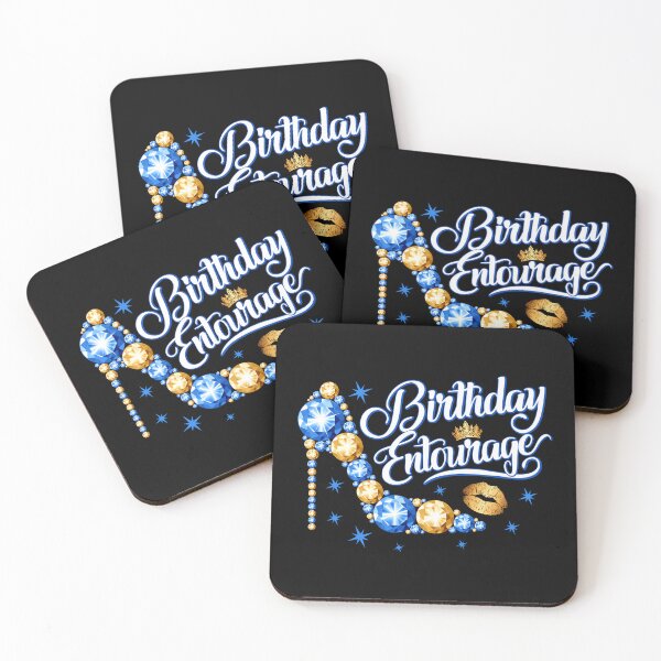 Item preview, Birthday Entourage, group design. Birthday party  designed and sold by iclipart.