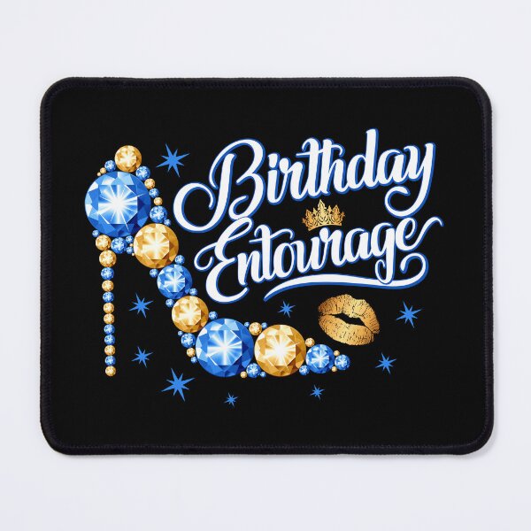 Item preview, Birthday Entourage, group design. Birthday party designed and sold by iclipart.