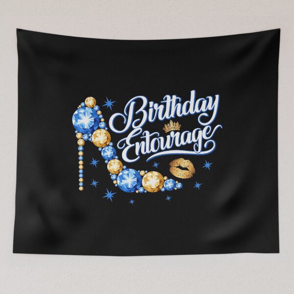 Item preview, Birthday Entourage, group design. Birthday party  designed and sold by iclipart.
