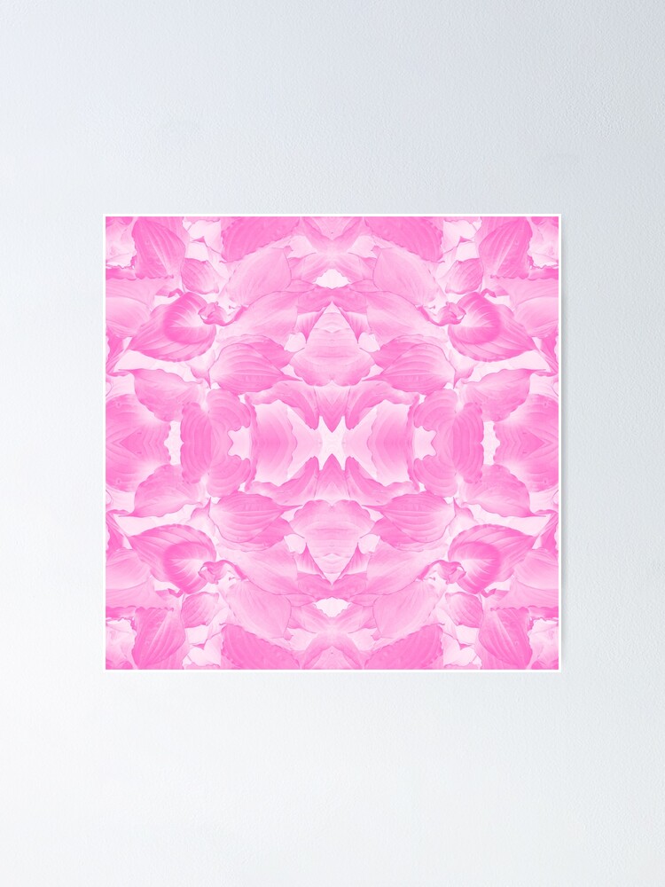 Thumbnail 1 of 3, Poster, Hosta Pink Wash Pattern  designed and sold by SunshineWalker.