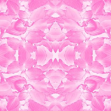 Artwork thumbnail, Hosta Pink Wash Pattern  by SunshineWalker