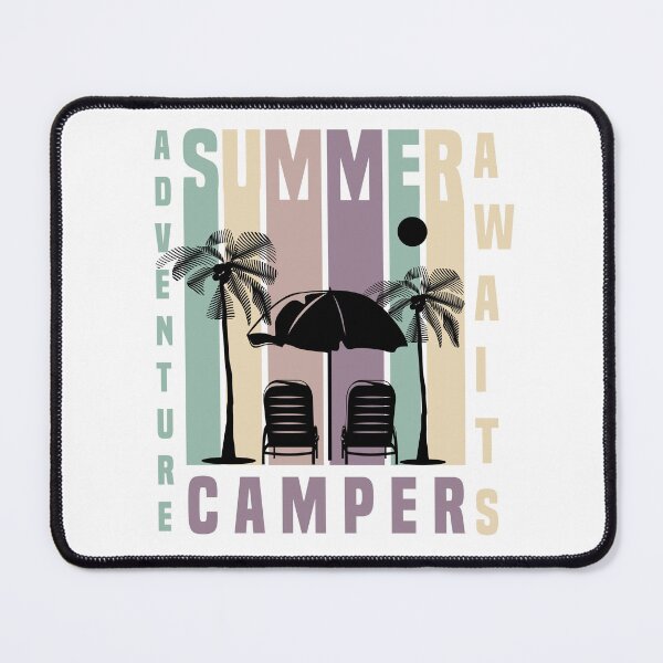 Item preview, Summer Adventure Awaits Camper Beach Lovers designed and sold by medbdj.