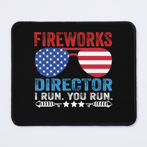 Item preview, Fireworks Director I Run You Run Funny 4th of July Patriotic designed and sold by EIMgraphic.