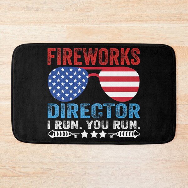 Item preview, Fireworks Director I Run You Run Funny 4th of July Patriotic designed and sold by EIMgraphic.