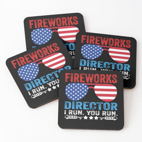 Item preview, Fireworks Director I Run You Run Funny 4th of July Patriotic designed and sold by EIMgraphic.