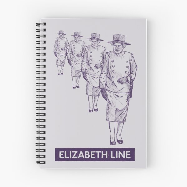Item preview, The Elizabeth line pun design designed and sold by Spicysadnessgal.
