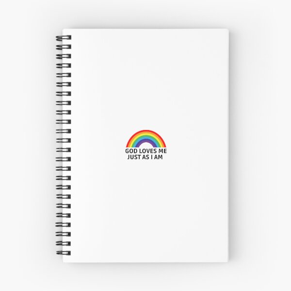 Item preview, Rainbow God loves me just as I am designed and sold by happyplacetobe.
