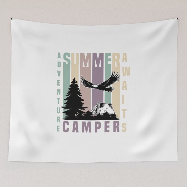 Item preview,  Summer Adventure Awaits Camper  designed and sold by medbdj.