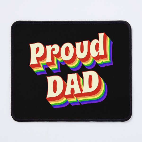Item preview, Proud Dad Rainbow designed and sold by PeachesMommy.