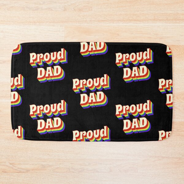 Item preview, Proud Dad Rainbow designed and sold by PeachesMommy.