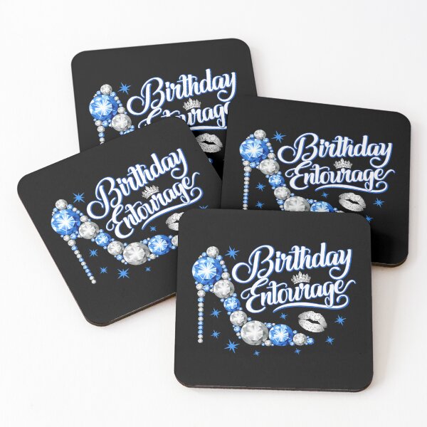 Item preview, Birthday Entourage, group design. Birthday party  designed and sold by iclipart.