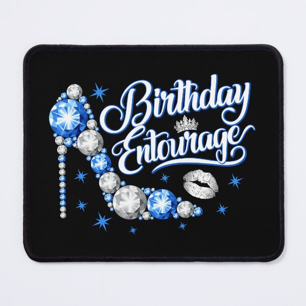 Item preview, Birthday Entourage, group design. Birthday party designed and sold by iclipart.