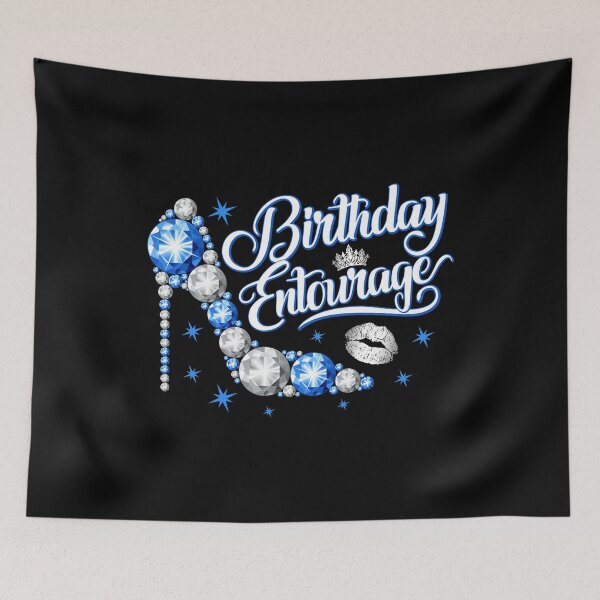 Item preview, Birthday Entourage, group design. Birthday party  designed and sold by iclipart.