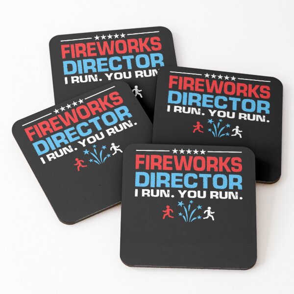 Item preview, Fireworks Director I Run You Run Funny 4th of July Patriotic designed and sold by EIMgraphic.